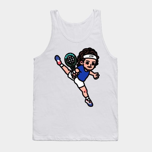 Ballerina - Stefanos Tsitsipas Tank Top by dotbyedot